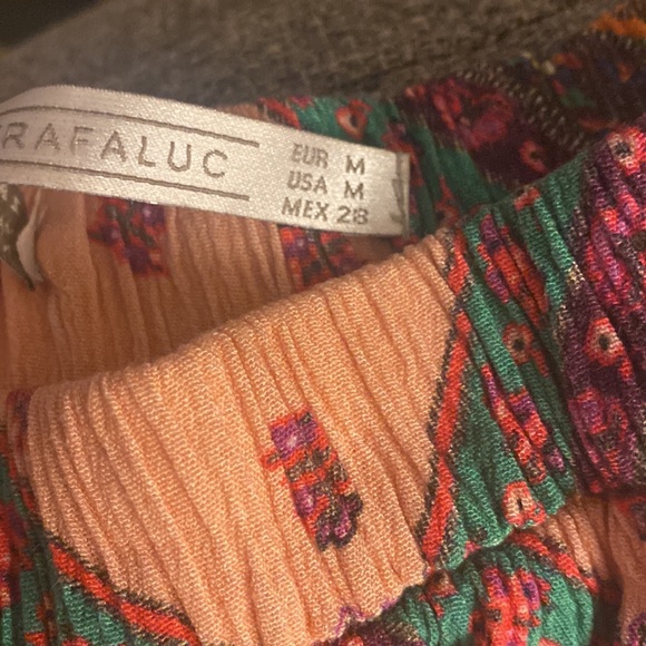 Zara Palazzo Print Pants - Picture 7 of 8